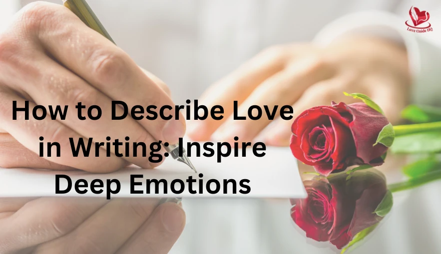 How to Describe Love in Writing Inspire Deep Emotions